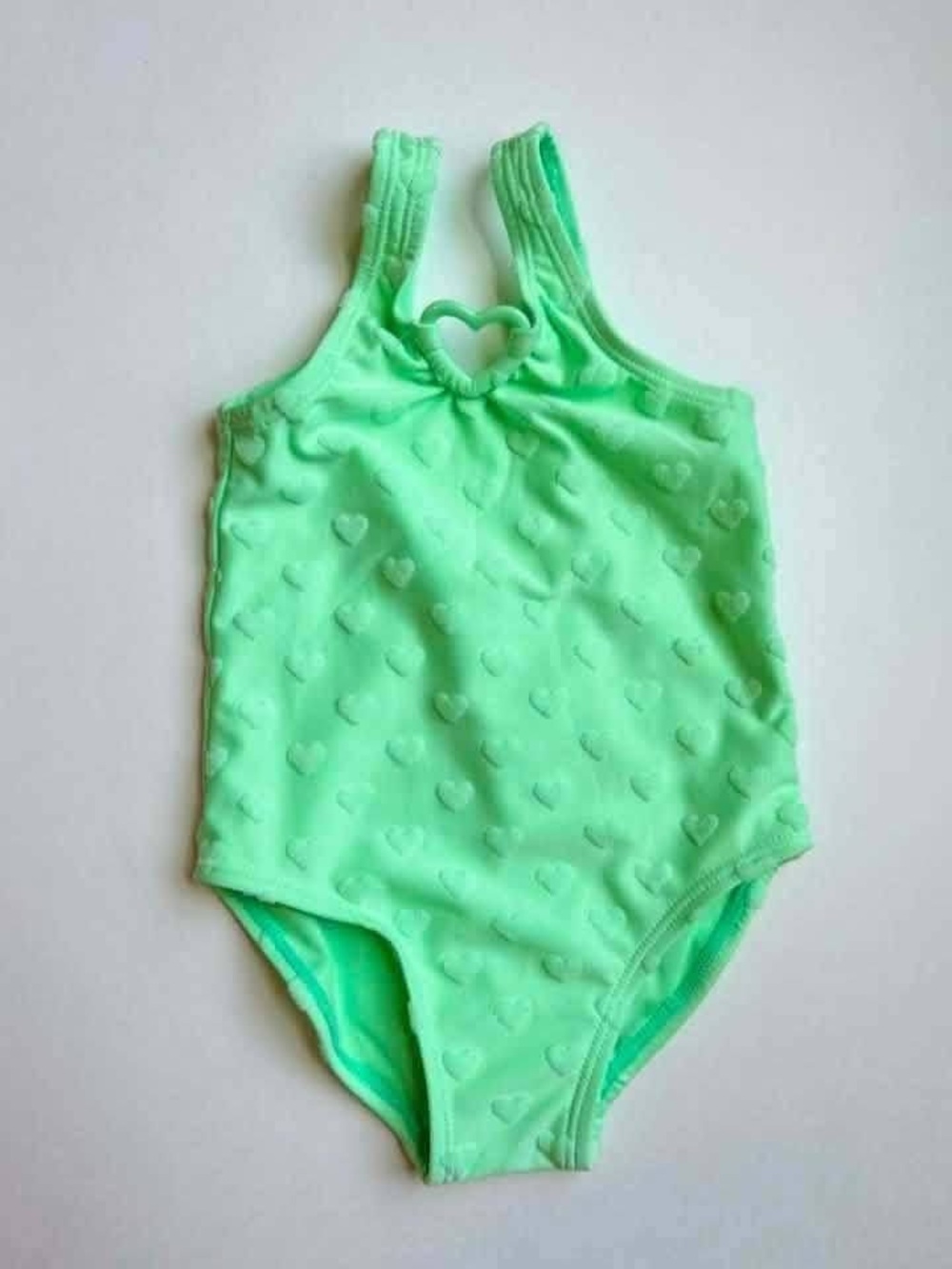 Zara Mint Green Heart Detail One-Piece